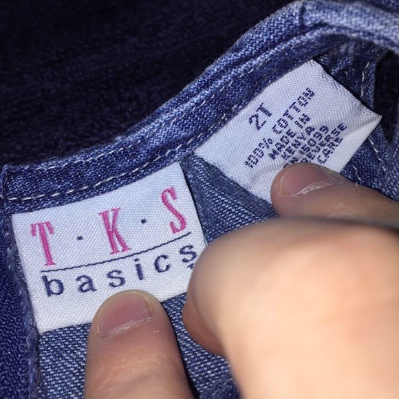 TKS Basics Jean Flower dress 2T - Picture 3 of 4
